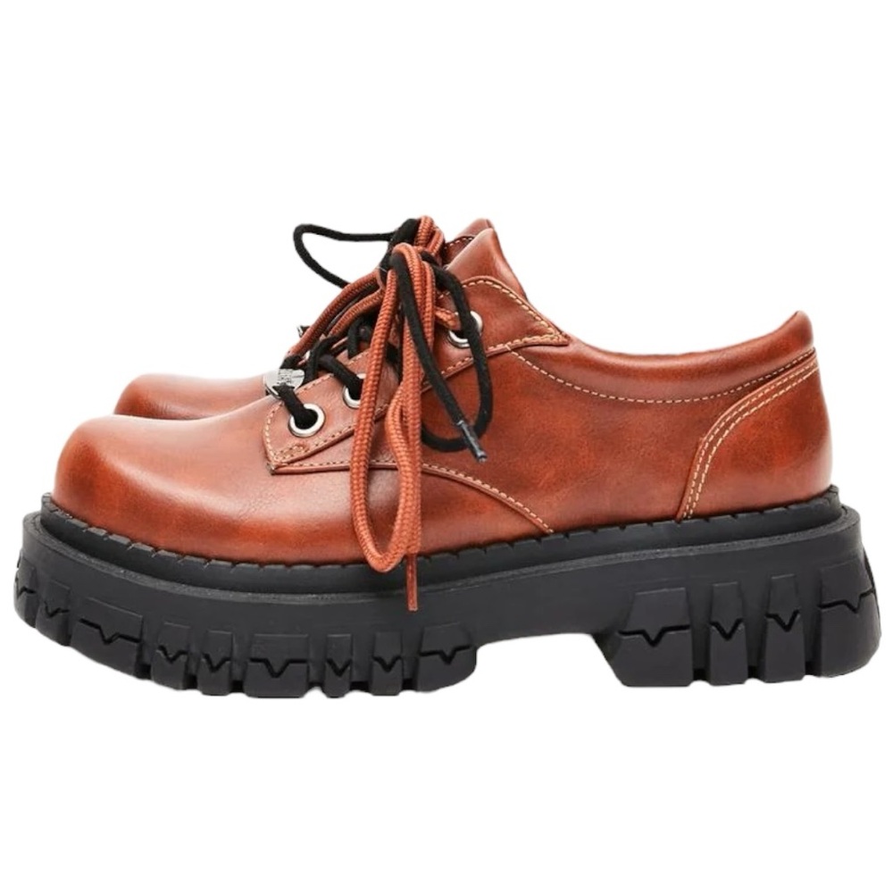 dELiA*s Dolls Kill Mocha Teen Craft Oxford Shoes